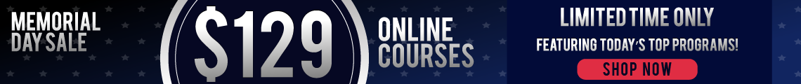 July $99 Online Course and $49 Digital Seminar Sale!