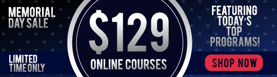 July $99 Online Course and $49 Digital Seminar Sale!