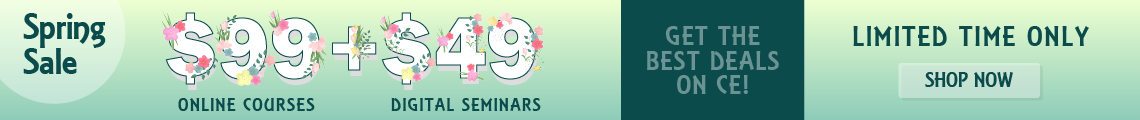 July $99 Online Course and $49 Digital Seminar Sale!
