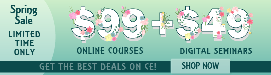 July $99 Online Course and $49 Digital Seminar Sale!